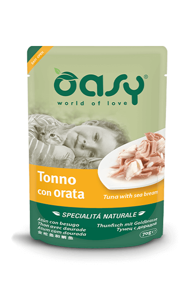 Oasy Specialità Naturale Tonno con Orata 70 g Oasy Specialità Naturale Tonno con Orata 70 g
